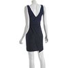 Nicole Miller Marine Slub Jersey Draped Tank Dress in Blue (marine) - Lyst