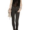 Superfine Superswirl Stitched Midrise Skinny Jeans in Black - Lyst