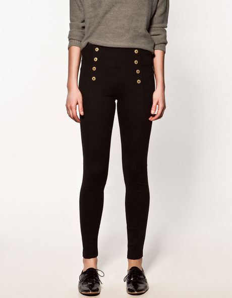 zara high rise leggings