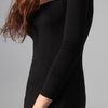Holy Tee Abbey Lee Mesh and Jersey Maxi Dress in Black - Lyst
