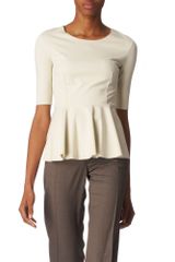 Stella McCartney Stretch-Jersey Peplum Top