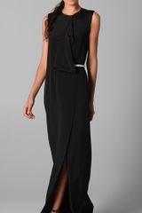 3.1 Phillip Lim Warped Front Belted Gown