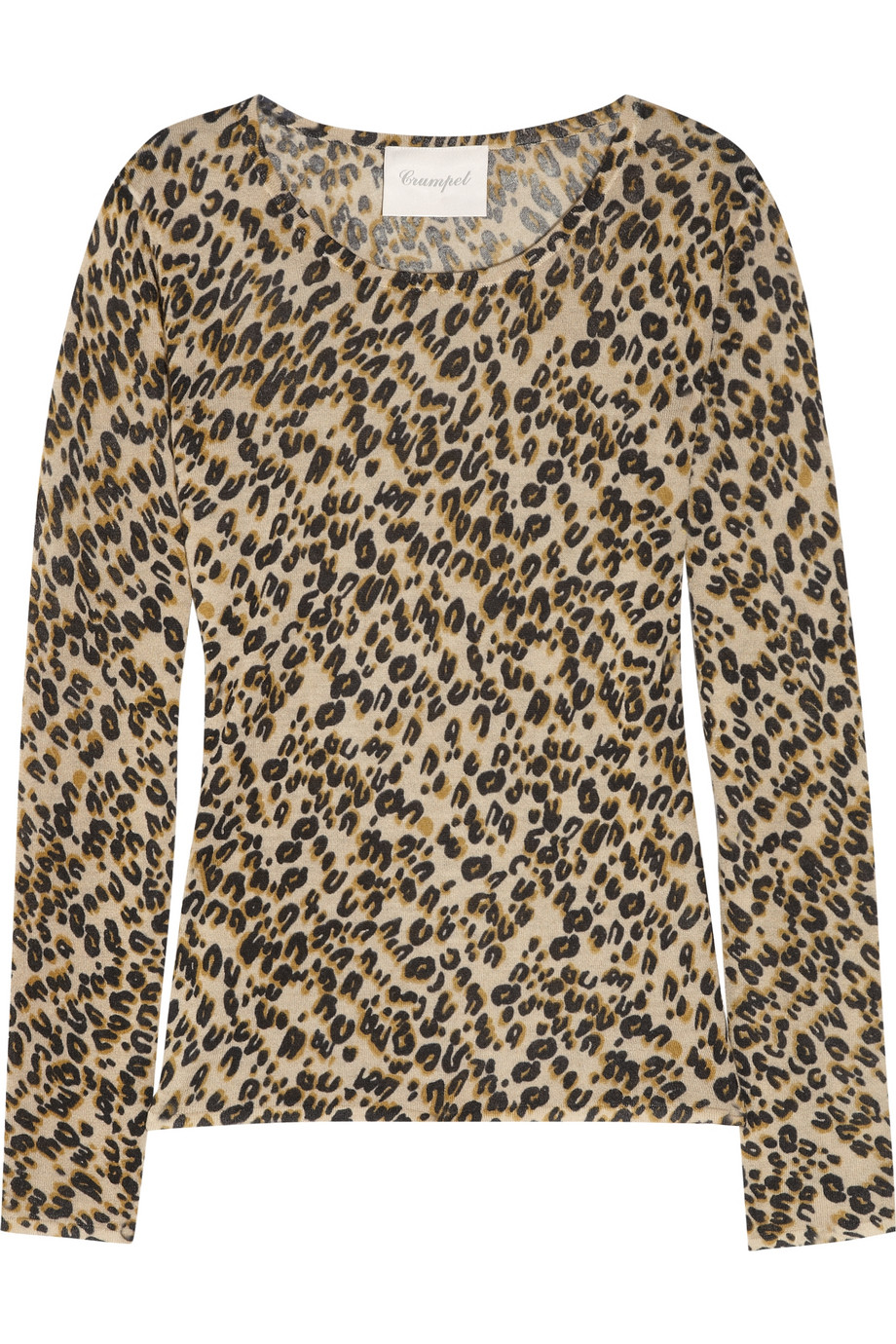 Crumpet Leopard-print Cashmere Sweater in Animal (leopard) | Lyst