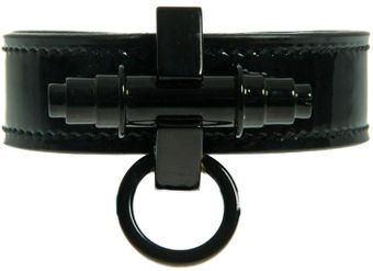 Givenchy Obsedia Patent Leather Bracelet - Lyst