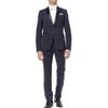 Burberry Prorsum Slim Fit Wool Tuxedo Trousers in Blue for Men - Lyst