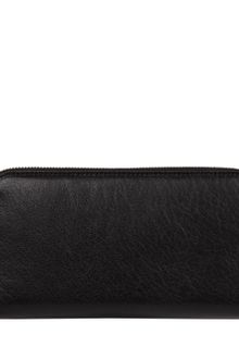 Alexander McQueen Black Skull Charm Leather Wallet - Lyst