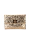 Anya Hindmarch Valorie Glitter Envelope Clutch in Gold - Lyst