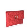 Anya Hindmarch Valorie Glitter Envelope Clutch in Red - Lyst