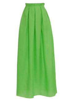 Roksanda Ilincic Pleated Silk Organza Maxi-skirt - Lyst