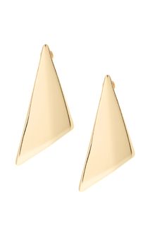 ASOS Collection Asos Triangle Curved Spike Earrings - Lyst