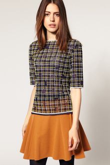 ASOS Collection Asos Shell Top with Tectrix Embellishment - Lyst