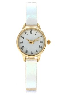 ASOS Collection Asos Watch with Metallic Snakeprint Strap - Lyst
