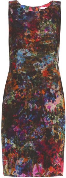 Erdem Delal Dress in Black (green) - Lyst