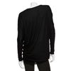 Helmut Lang Exclusive Batwing Drapey Long Sleeve Tee in Black - Lyst