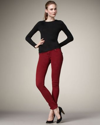 Hudson Collin Scarlet Skinny Jeans - Lyst
