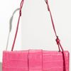 Jimmy Choo Baguette Shoulder Bag in Pink (fuchsia) - Lyst