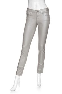 Rag & Bone Exclusive Midrise Skinny Leggings: Silver - Lyst