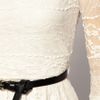 River Island  Belted Lace Dress in Beige (cream) - Lyst