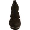 Fendi Black Suede Cutout Platform Booties in Black - Lyst