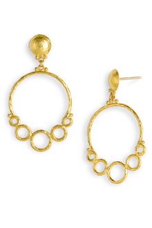 Gurhan Geometry Small Circle Earrings - Lyst