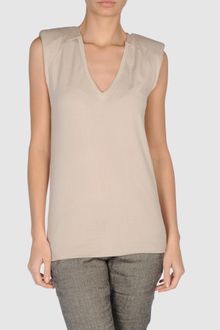 Laneus Sleeveless T Shirts - Lyst