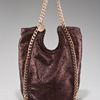 Stella Mccartney Falabella Shopping Bag in Gold (bronze) - Lyst