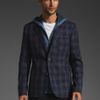 Penguin Guto Plaid Blazer in Blue for Men (total eclipse) - Lyst