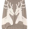 3.1 Phillip Lim Reindeer Merino Woolblend Sweater in Brown (taupe) - Lyst