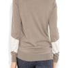 3.1 Phillip Lim Reindeer Merino Woolblend Sweater in Brown (taupe) - Lyst