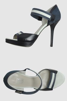 Armani  Platform Sandals - Lyst