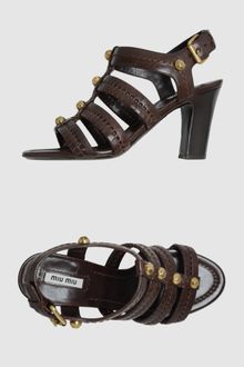 Miu Miu High Heeled Sandals - Lyst