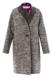 Balenciaga Tweed Coat - Lyst