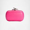 Diane Von Furstenberg Lytton Small Neon Leather Clutch in Pink (neon pink) - Lyst