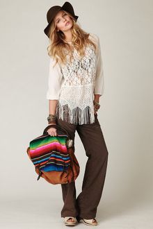 Free People Carpenter Wideleg Flare - Lyst