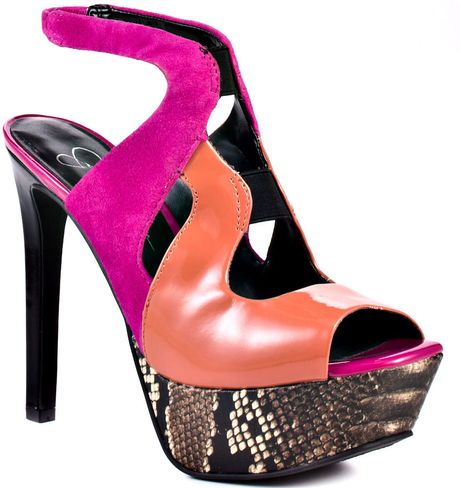 Jessica Simpson Bendie  Brule Patent in Multicolor (multi) - Lyst