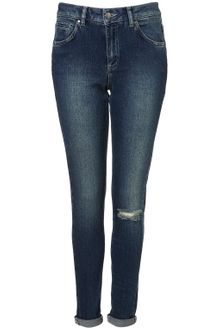 Moto High Waist Jeans - Lyst
