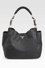 Prada Vitello Daino Hobo Bag