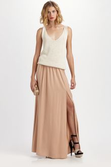 Rachel Zoe Venessa Silk Twill Maxi Skirt - Lyst