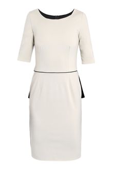 Stella McCartney Cady Bi-colour Dress - Lyst