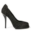 Alexander Wang Aida Textured Pump in Black - Lyst