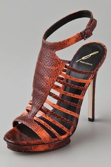 B Brian Atwood Calistta High Heel Sandals - Lyst