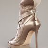 Camilla Skovgaard Metallic Boot in Gold (bronze) - Lyst