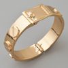 Cc Skye Metal Screw Bracelet in Gold - Lyst