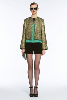 Diane Von Furstenberg Gami Crop Jacket - Lyst