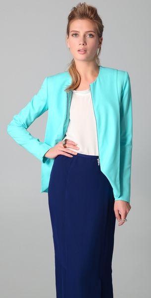 Dion Lee Sober Jacket in Green - Lyst