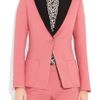 Emilio Pucci Twotone Twill Blazer in Pink - Lyst