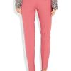 Emilio Pucci Wool and Silkblend Twill Straightleg Pants in Pink - Lyst