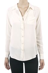 Equipment Brett Button Down Blouse - Fawn