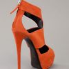 Giuseppe Zanotti Shoe Boot in Orange - Lyst