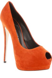 Giuseppe Zanotti Suede Pump - Lyst